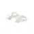 Argollas de Acero Blanco NAR1850 - comprar online