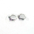 Argollas plateadas NAR1878 - comprar online