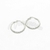 Argollas de Acero Blanco NAR2028 - comprar online