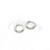 Argollas de Acero Blanco NAR2029 - comprar online