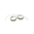 Argollas de Acero Blanco NAR2030-NAR2031 - comprar online