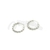 Argollas de Acero Blanco NAR2032 - comprar online