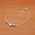 Pulsera de Acero Blanco NB1406 - comprar online