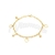 Pulsera Acero dorado NB1422