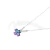 Cadena de Acero Blanco con dije NC1391 - comprar online