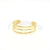 Pulsera esclava de Acero dorado NE276 - comprar online