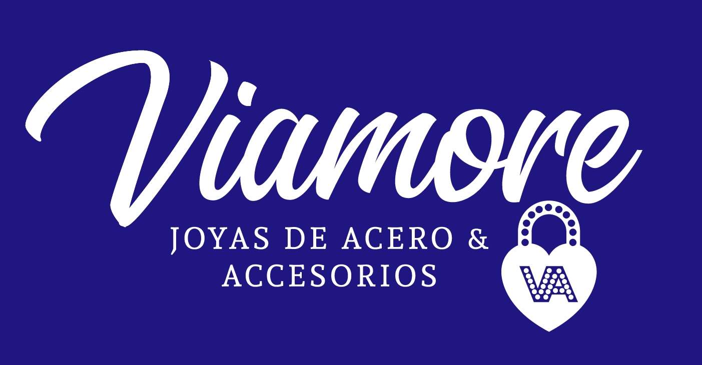 Viamore Joyas de acero quirúrgico
