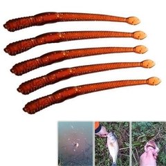 Verme de silicone isca artificial
