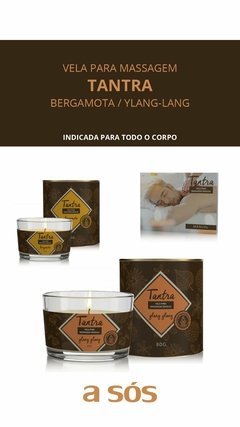 Vela Para Massagem Sensual Tantra Ylang Ylang - 80g