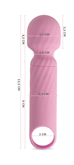 Estimulador Sugador Recarregável Sweet Vibe Dengo Rosa - 8,4 cm x 4,8 cm na internet
