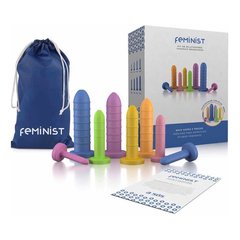 Kit De Dilatador Vaginal Anelado E Colorido Feminist - 8 Un - comprar online