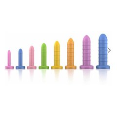 Kit De Dilatador Vaginal Anelado E Colorido Feminist - 8 Un na internet