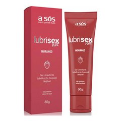 Gel Lubrificante Beijável Aquecimento Lubrisex Morango Hot - comprar online
