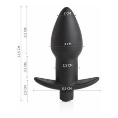 Plug Anal Multivelocidade Recarregável Assimilator Black - Strabela Commerce