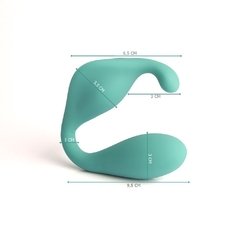 Vibrador e Estimulador Recarregável Sensevibe Match + Brinde
