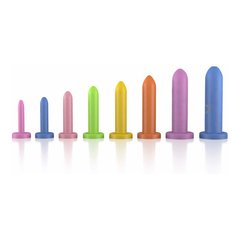 Kit De Dilatadores Vaginais Lisos E Coloridos Feminist - 08 na internet