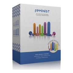 Imagem do Kit De Dilatadores Vaginais Lisos E Coloridos Feminist - 08