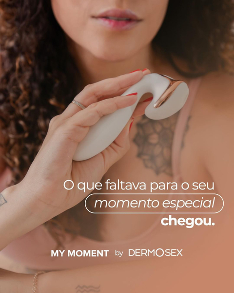 Vibrador e Estimulador Recarregável My Moment