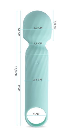 Vibrador Multivelocidade Recarregável Sweet Vibe Dengo Verde - 13,5 cm/s na internet