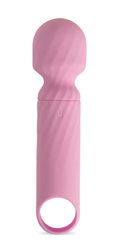 Estimulador Sugador Recarregável Sweet Vibe Dengo Rosa - 8,4 cm x 4,8 cm - comprar online