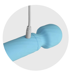 Imagem do Vibrador Multivelocidade Recarregável Sweet Vibe Dengo Azul - 13,5 cm