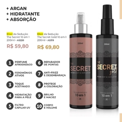 Elixir Da Sedução The Secret Gold 10 Em 1 - 200 Ml