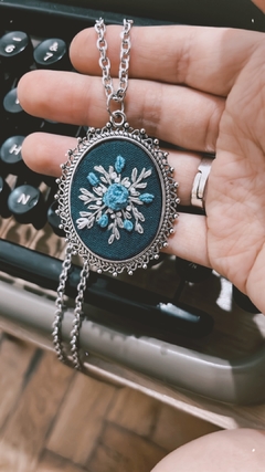 collar blue bloom - comprar online