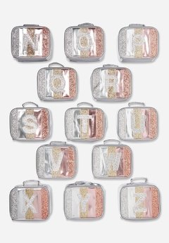 Bolsa térmica Inicial J com Glitter - Justice - loja online