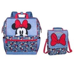 Mochila + lancheira Minnie - Disney