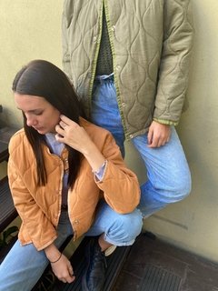 campera hailey verde oliva - comprar online