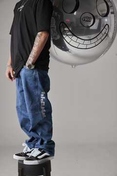 CALÇA FAST PMO44 DJEANS ESCURA