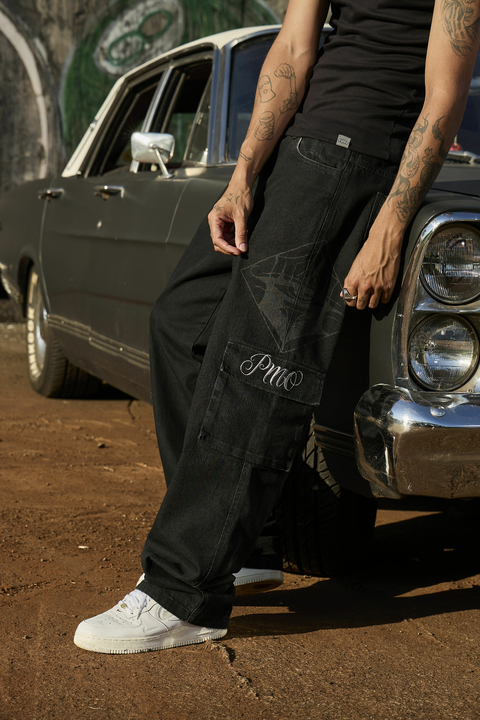 CALÇA DJEANS CARGO XICANA PMO