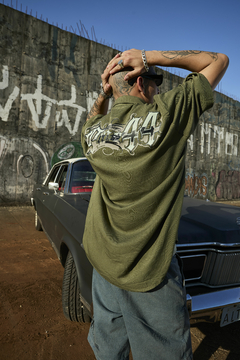 Imagem do CAMISA BUTTON LETTERING VERDE