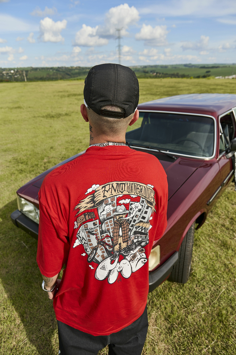 PEITA CHOLO STYLE PMO VERMELHA