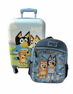 Maleta del personaje Bluey incluye Mochila Original!! - comprar en línea