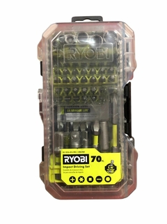 Juego de Puntas Ryobi incluye 70 Piezas