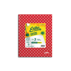 CUADERNO TAPA DURA E3 (19X24) ÉXITO LUNARES 48 HOJAS RAYA, 100 G/M2. VARIOS COLORES. - tienda online