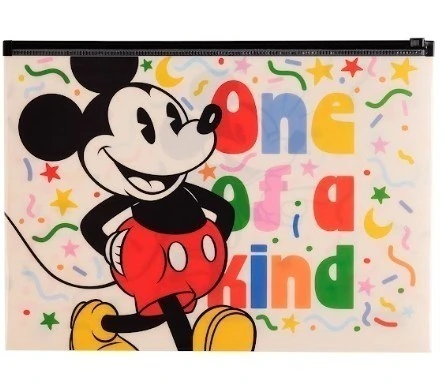 SOBRE A4 C/CIERRE ZIP MOOVING MICKEY AND FRIENDS