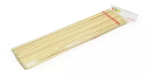 PALITO BROCHETTE CBX 25CM X90U.