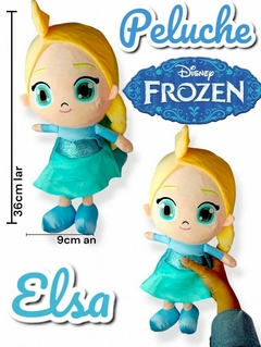 PELUCHE FROZEN ELSA7ANNA 36CM