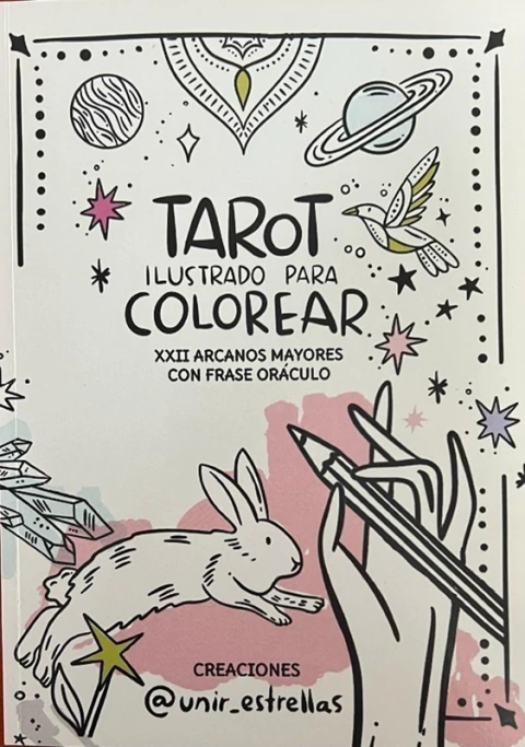 LIBRO PARA COLOREAR "TAROT" UNIR ESTRELLAS