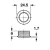Roseta para Fechadura Push Lock Mini 16mm - comprar online
