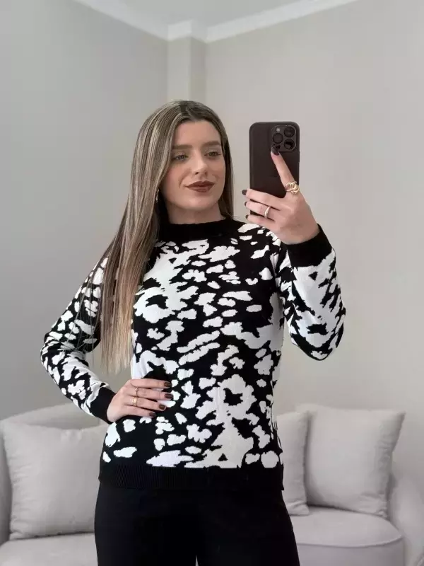 BLUSA COW PRINT