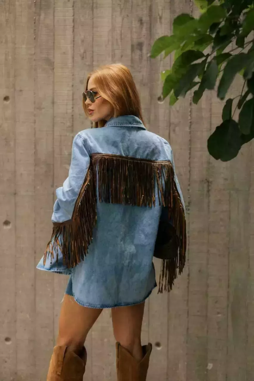 JAQUETA FRANJAS BOHO