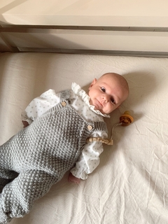 Jardinerito tejido a mano - Polin