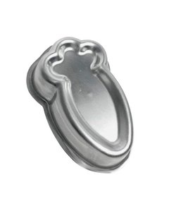 FORMA BALLERINE CENOURA 18CMX11CMX4,5CM (ALUMÍNIO) 1144 na internet