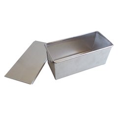 Forma Para Pão De Forma Baby Com Tampa (23x10x10cm) 2 unidades na internet