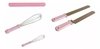 Kit Confeiteiro Acessórios (linha Rosa) Espatula, Fuê, Rolo