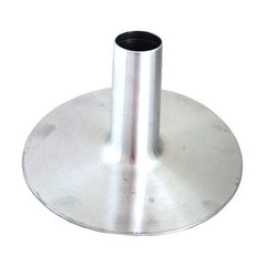 Forma de Bolo Chiffron Com Contra Cone 3 Peças Alumínio 24cm - Chicky Formas