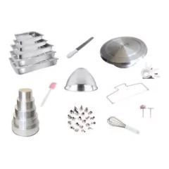 Kit Confeiteiro Alice - Acessorios e Formas Para Confeitaria